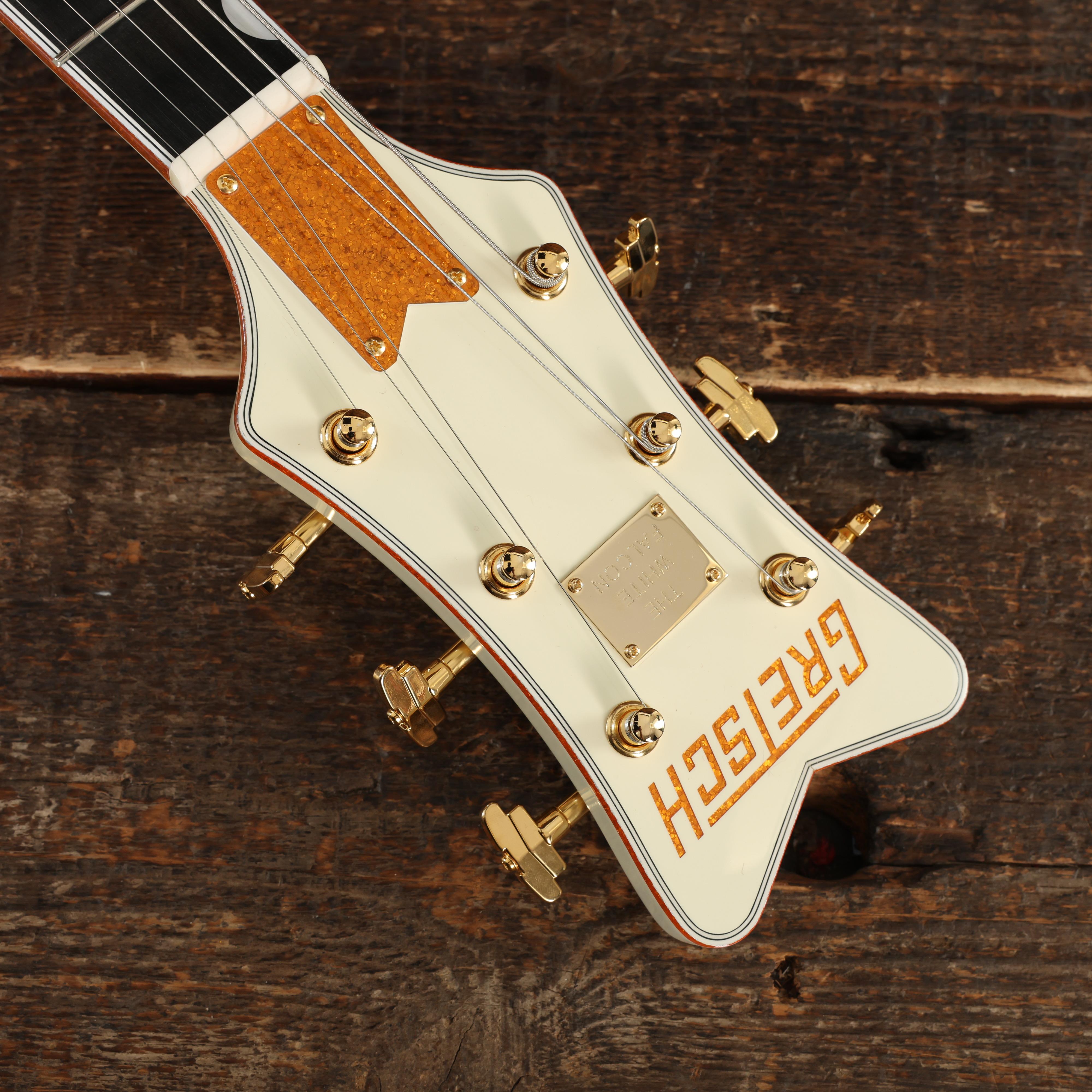 Gretsch G6136T-59GE 1959 Falcon with Bigsby in Vintage White